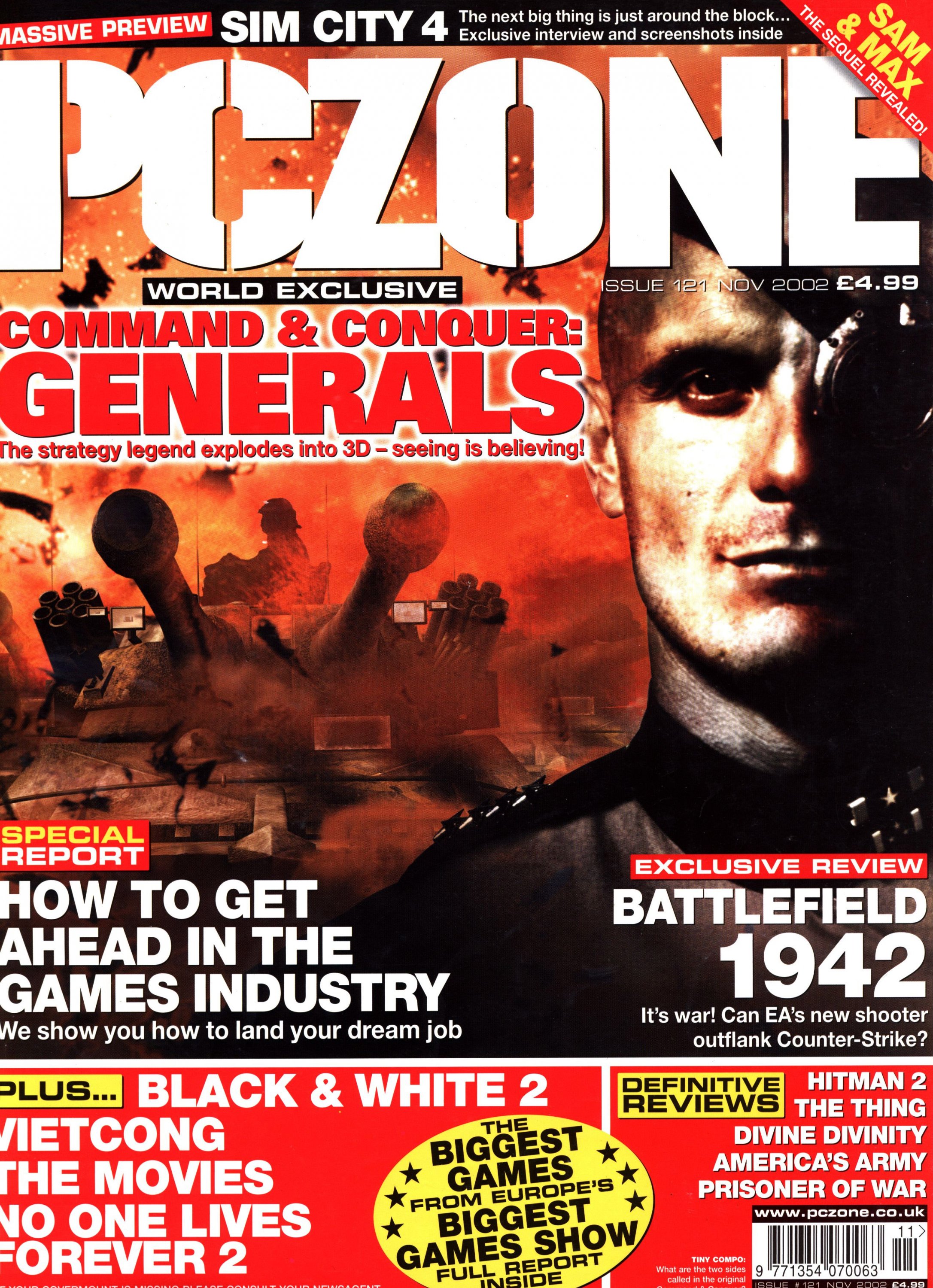 PC Gamer Magazine August 2003 Battlefield Vietnam Rise of Nations GTA Vice  City
