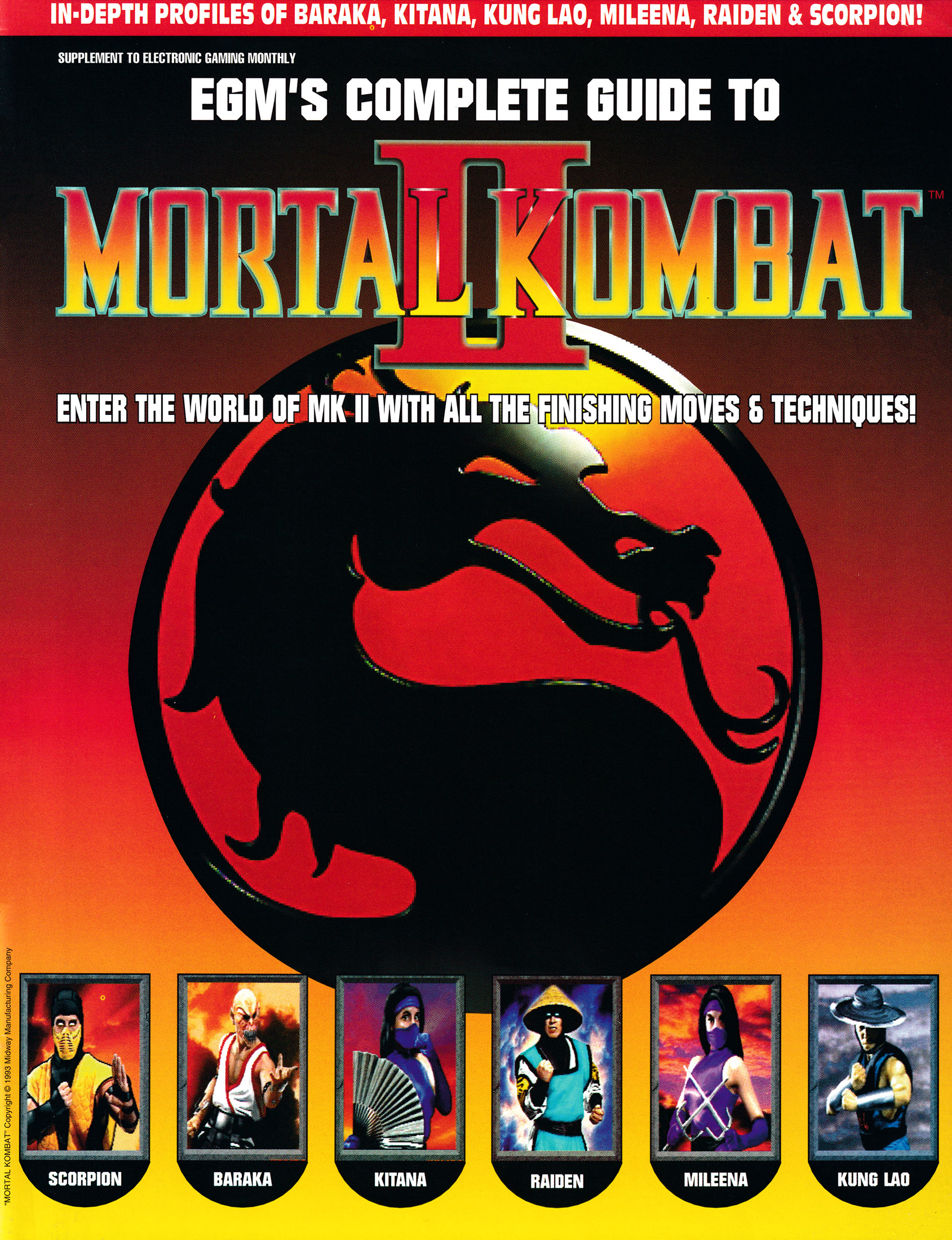 EGM's Complete Guide to Mortal Kombat II - Strategy Guide and