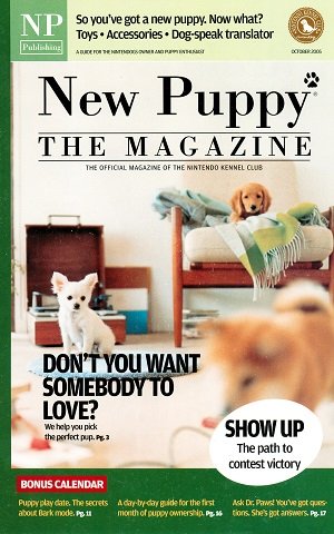 New Puppy The Magazine New Puppy The Magazine (Supplement to Nintendo Power Issue 196 October 2005).jpg