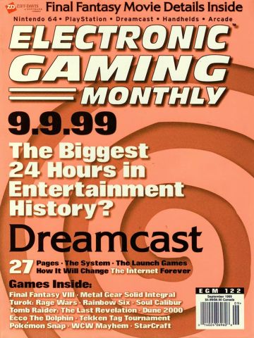 More information about "Electronic Gaming Monthly Issue 122 (September 1999)"