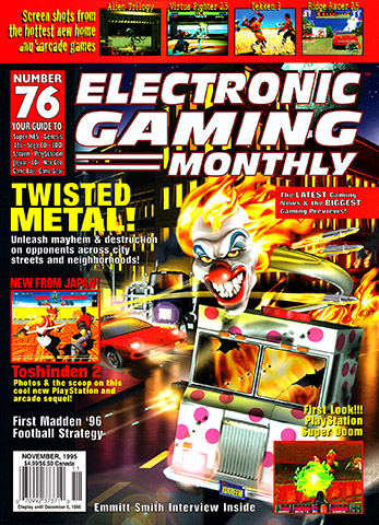 More information about "Electronic Gaming Monthly Issue 076 (November 1995)"