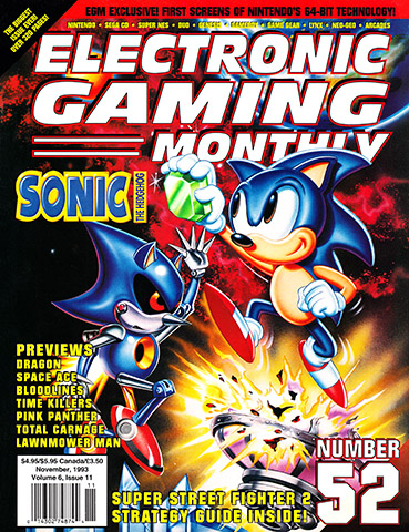 More information about "Electronic Gaming Monthly Issue 052 (November 1993)"