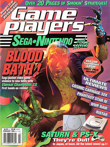 More information about "Game Players Issue 068 (February 1995)"