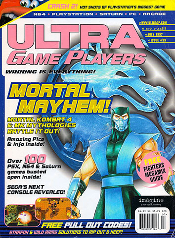More information about "Ultra Game Players Issue 99 (July 1997)"