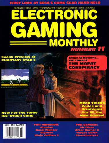 More information about "Electronic Gaming Monthly Issue 011 (June 1990)"