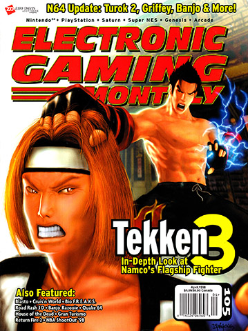 More information about "Electronic Gaming Monthly Issue 105 (April 1998)"
