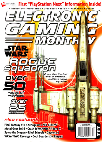 More information about "Electronic Gaming Monthly Issue 111 (October 1998)"