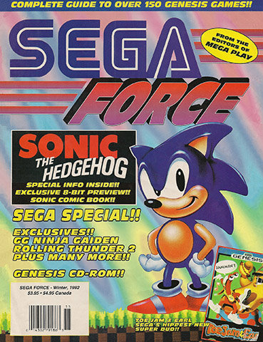 More information about "Sega Force Issue 1 (Winter 1992)"