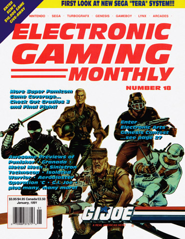 More information about "Electronic Gaming Monthly Issue 018 (January 1991)"