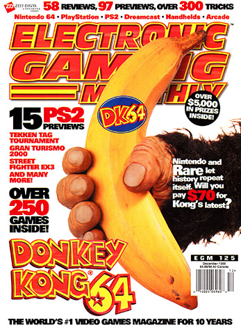 More information about "Electronic Gaming Monthly Issue 125 (December 1999)"