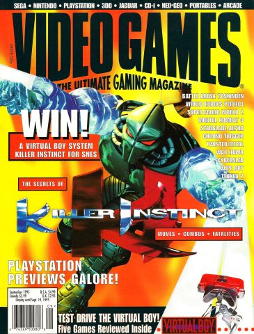 More information about "VideoGames The Ultimate Gaming Magazine Issue 080 (September 1995)"