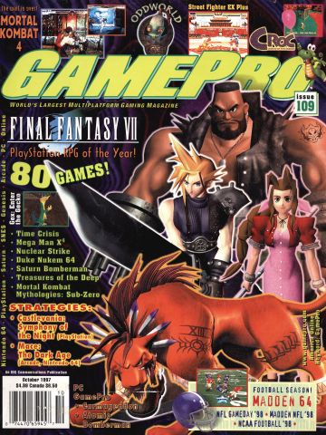 More information about "GamePro Issue 109 (October 1997)"