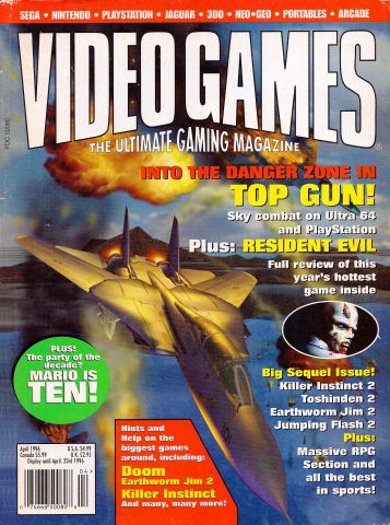 More information about "VideoGames The Ultimate Gaming Magazine Issue 087 (April 1996)"