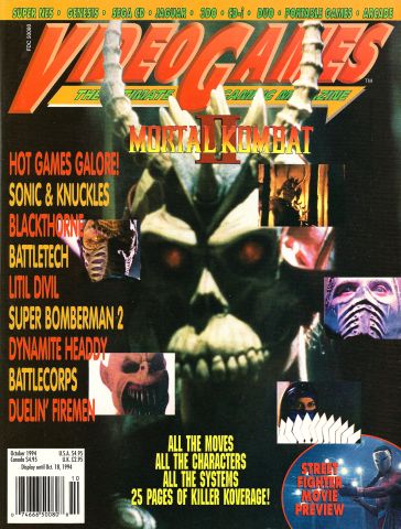 More information about "VideoGames The Ultimate Gaming Magazine Issue 069 (October 1994)"