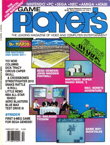 More information about "Game Players Issue 020 (February 1991)"