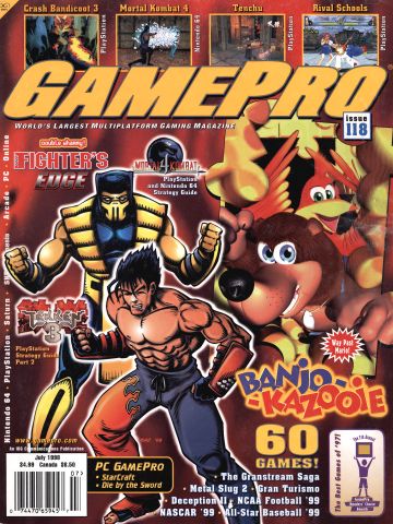 More information about "GamePro Issue 118 (July 1998)"