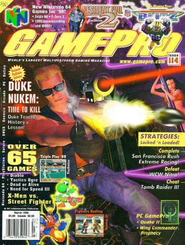 More information about "GamePro Issue 114 (March 1998)"