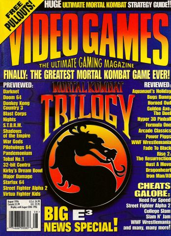 More information about "VideoGames The Ultimate Gaming Magazine Issue 091 (August 1996)"