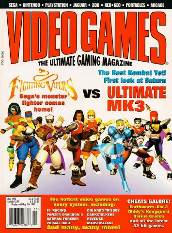More information about "VideoGames The Ultimate Gaming Magazine Issue 088 (May 1996)"