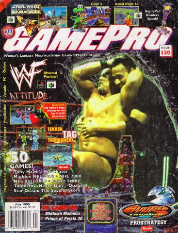 More information about "GamePro Issue 130 (July 1999)"