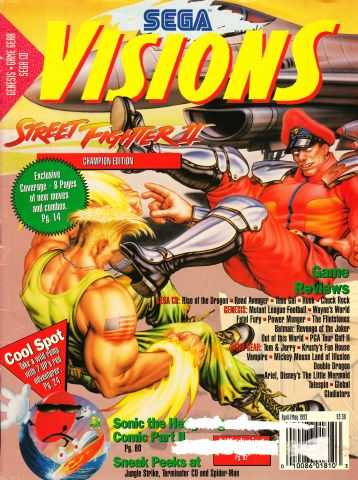 More information about "Sega Visions Issue 012 (April-May 1993)"