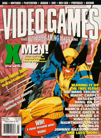 More information about "VideoGames The Ultimate Gaming Magazine Issue 086 (March 1996)"