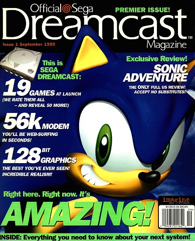 More information about "Official Sega Dreamcast Magazine Issue 001 (September 1999)"