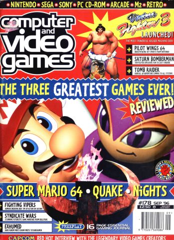 More information about "Computer and Video Games Issue 178 (September 1996)"