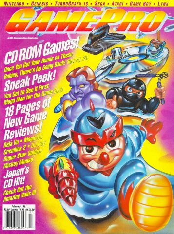 More information about "GamePro Issue 019 (February 1991)"