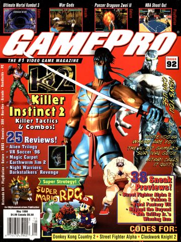 More information about "GamePro Issue 092 (May 1996)"