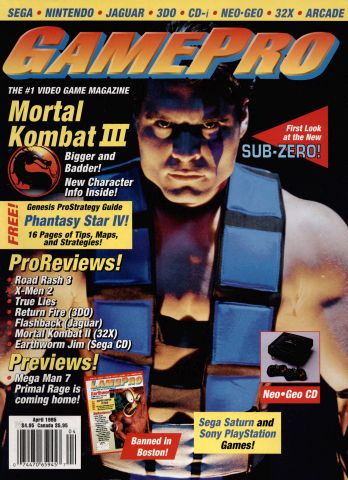 More information about "GamePro Issue 069 (April 1995)"