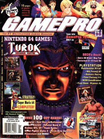 More information about "GamePro Issue 098 (November 1996)"