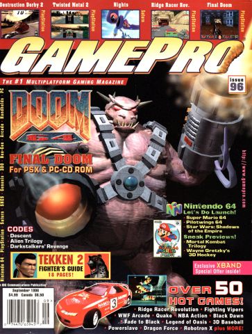 More information about "GamePro Issue 096 (September 1996)"