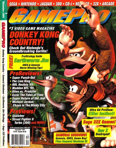 More information about "GamePro Issue 065 (December 1994)"