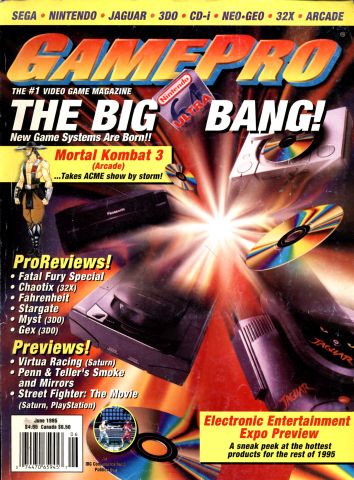 More information about "GamePro Issue 071 (June 1995)"