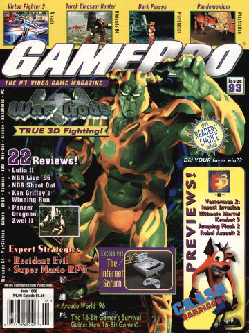 More information about "GamePro Issue 093 (June 1996)"