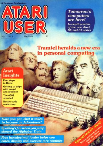 More information about "Atari User Issue 001 (May 1985)"