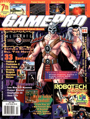 More information about "GamePro Issue 094 (July 1996)"