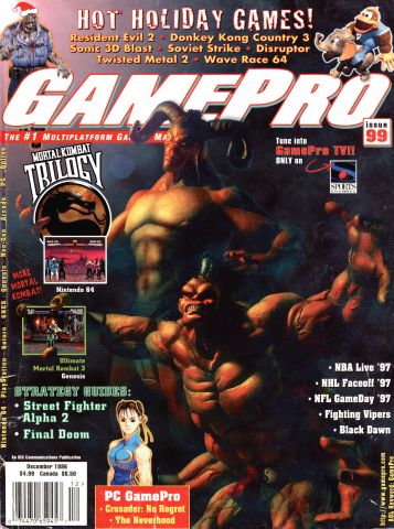 More information about "GamePro Issue 099 (December 1996)"