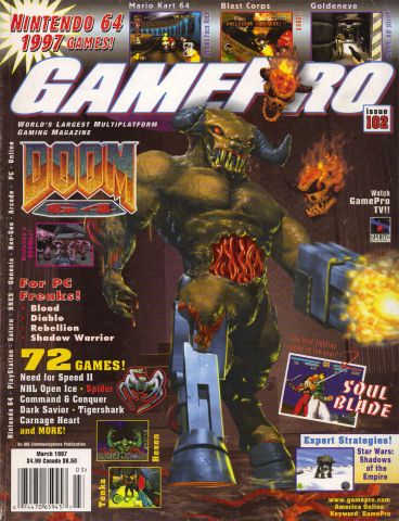 More information about "GamePro Issue 102 (March 1997)"