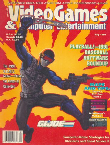 More information about "Video Games & Computer Entertainment Issue 30 (July 1991)"