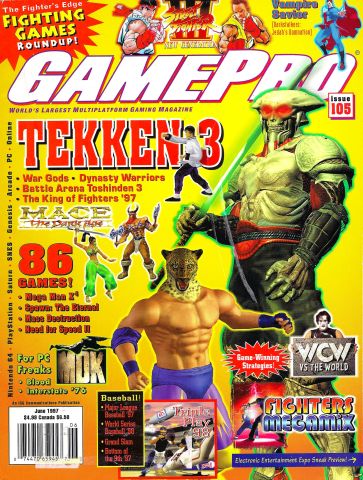 More information about "GamePro Issue 105 (June 1997)"