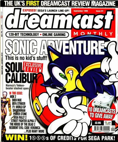 More information about "Dreamcast Monthly Issue 001 (September 1999)"