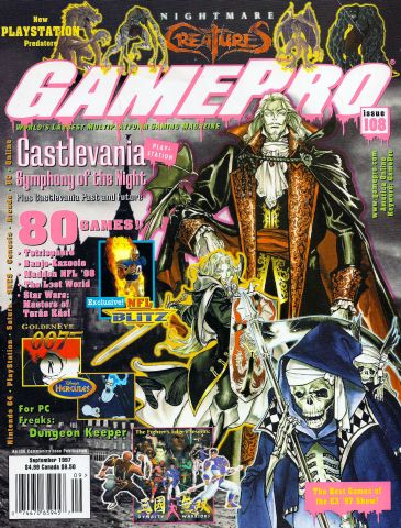 More information about "GamePro Issue 108 (September 1997)"