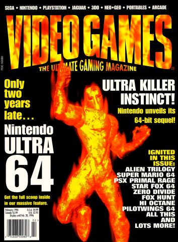 More information about "VideoGames The Ultimate Gaming Magazine Issue 085 (February 1996)"