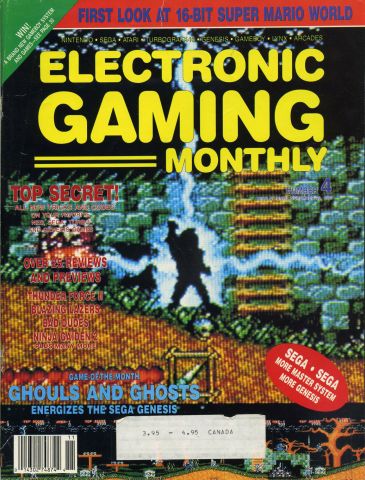 More information about "Electronic Gaming Monthly Issue 004 (November 1989)"