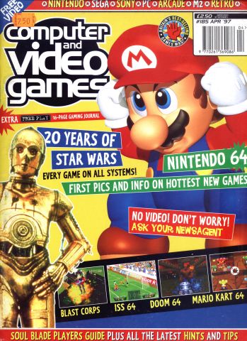 More information about "Computer and Video Games Issue 185 (April 1997)"
