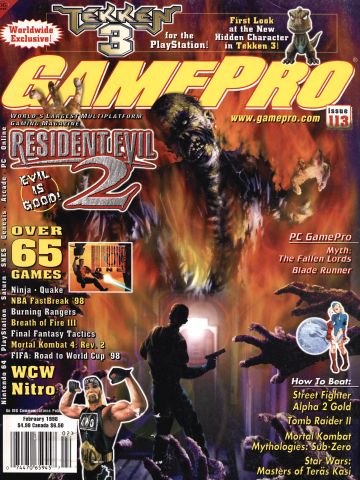 More information about "GamePro Issue 113 (February 1998)"