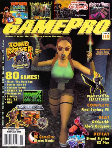 More information about "GamePro Issue 110 (November 1997)"