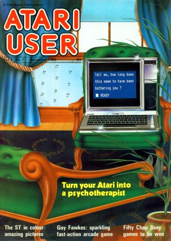 More information about "Atari User Issue 007 (November 1985)"